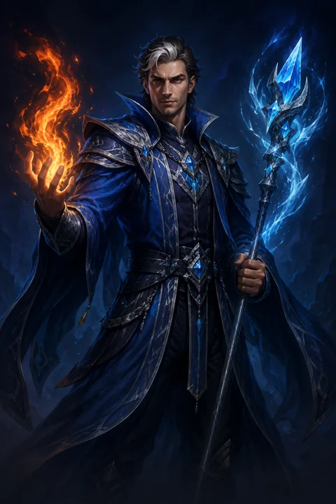 Caeron champion selection illustration